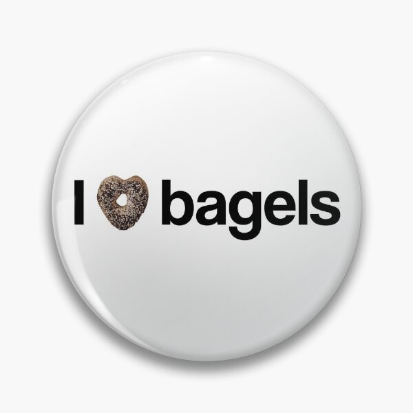 Item preview, I Love Heart Bagels New York New Jersey Long Island designed and sold by Kathleen Creative.