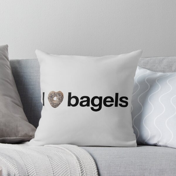 Item preview, I Love Heart Bagels New York New Jersey Long Island designed and sold by Kathleen Creative.