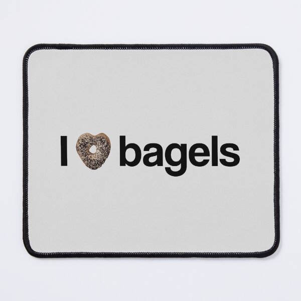 Item preview, I Love Heart Bagels New York New Jersey Long Island designed and sold by Kathleen Creative.