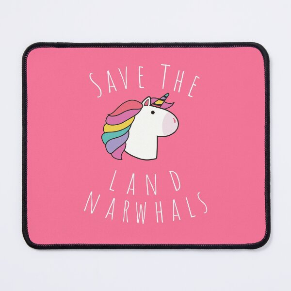 Item preview, Funny Save The Land Narwhals Unicorn Joke T-Shirt| Unicorns and Narwhal Gifts| Save The Unicorns Parody designed and sold by Nada18.