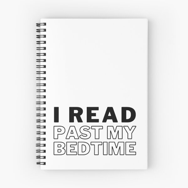 Item preview, I read past my bedtime, book lover designed and sold by foramelie.