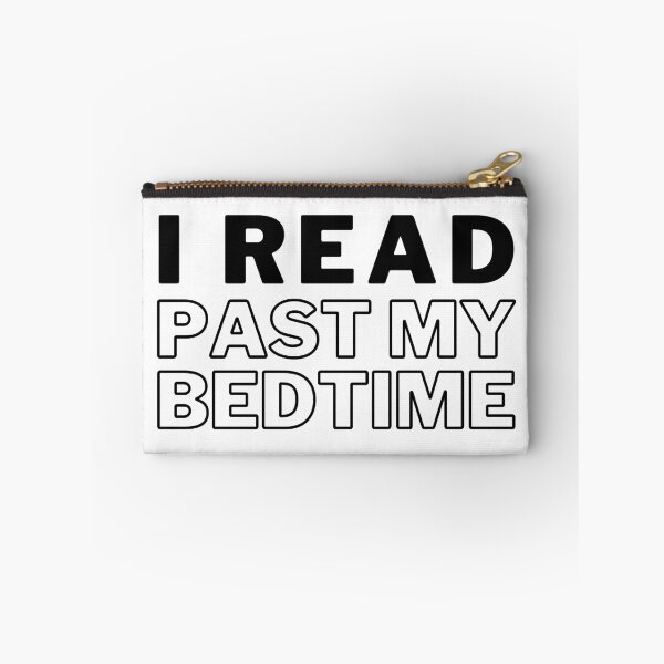 Item preview, I read past my bedtime, book lover designed and sold by foramelie.