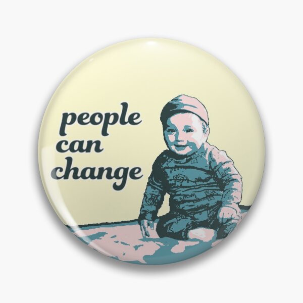Item preview, ITYSL Sticker - People Can Change (Sloppy Steaks) designed and sold by tearsforgears.