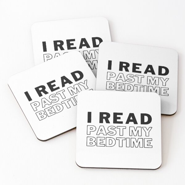 Item preview, I read past my bedtime, book lover designed and sold by foramelie.