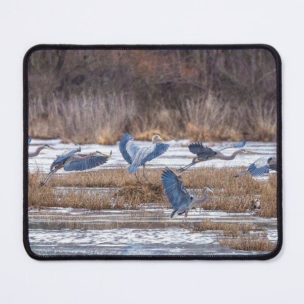 Item preview, Blue Heron Collage designed and sold by mljdwhite.