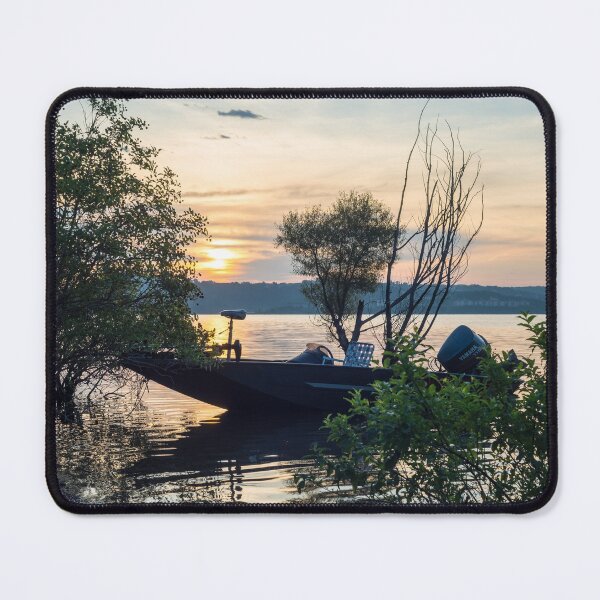 Item preview, Sunrise Over The Fishing Boat designed and sold by mljdwhite.