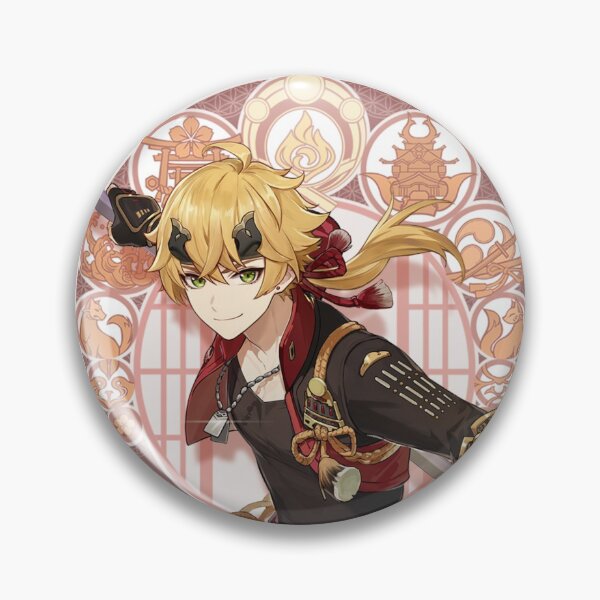 Item preview, Thoma Card - Genshin Impact designed and sold by Aka-Hanako.