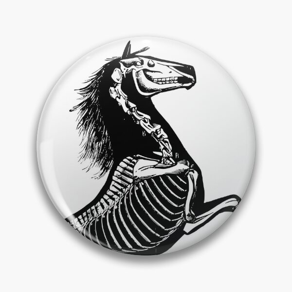 Item preview, Rearing skelly horse designed and sold by herracaligari.