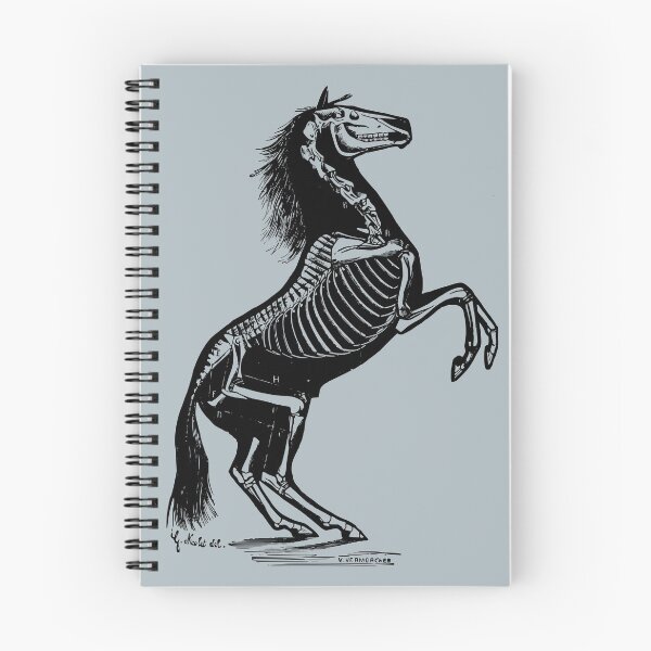 Item preview, Rearing skelly horse designed and sold by herracaligari.