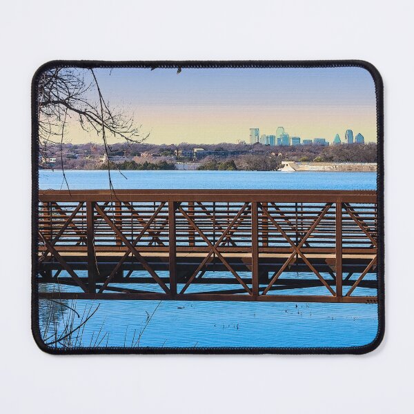 Item preview, Dallas White Rock Bridge Painterly designed and sold by mljdwhite.