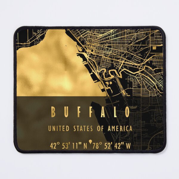 Item preview, BUFFALO MAP USA designed and sold by hatimelhag.