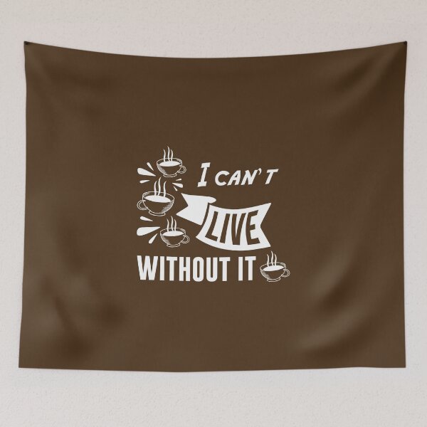 Item preview, i can't live without it shirt , gift for friend, gift for girl friend , gift for boyfriend ,for coffee lovers designed and sold by jake aff47.