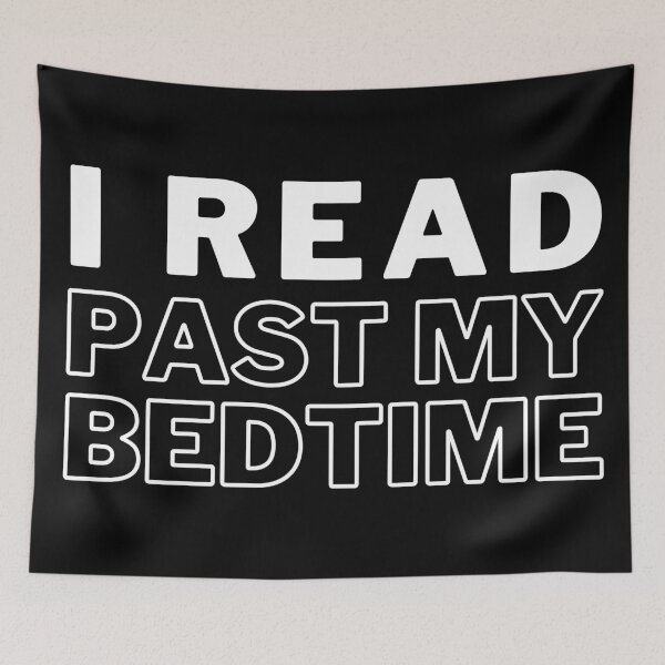 Item preview, I read past my bedtime designed and sold by foramelie.
