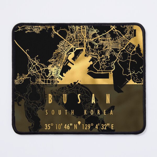 Item preview, BUSAN MAP SOUTH KOREA designed and sold by hatimelhag.
