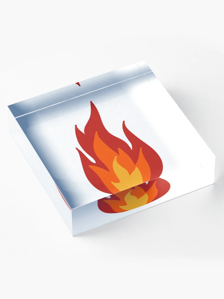 Thumbnail 4 of 5, Acrylic Block, Fire designed and sold by Reeseworks.