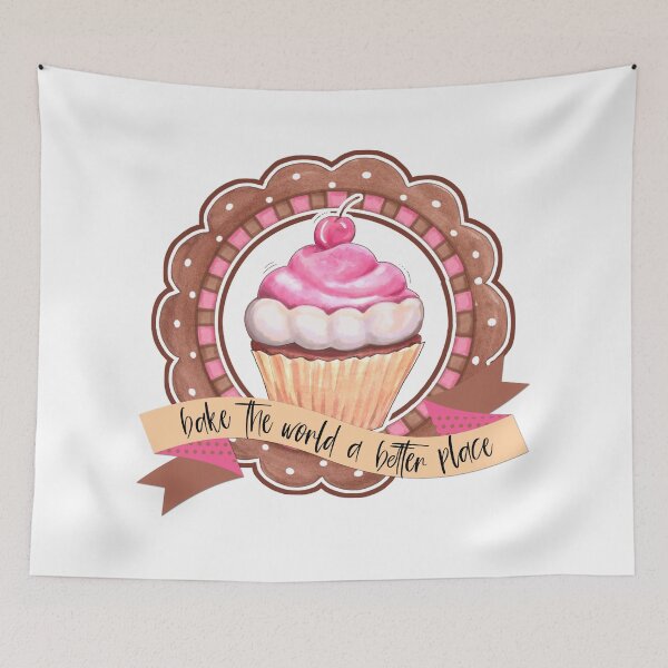 Item preview, Bake The World A Better Place designed and sold by Martini-Four.