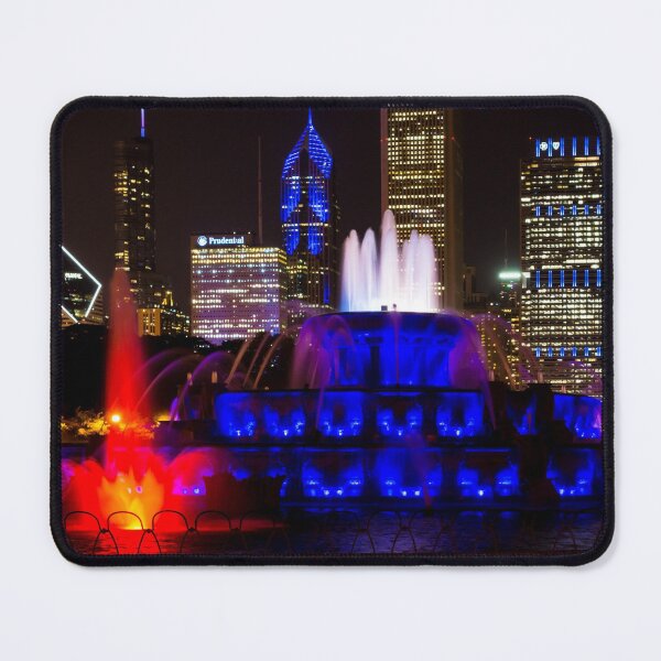 Item preview, Blue Buckingham Fountain designed and sold by mljdwhite.