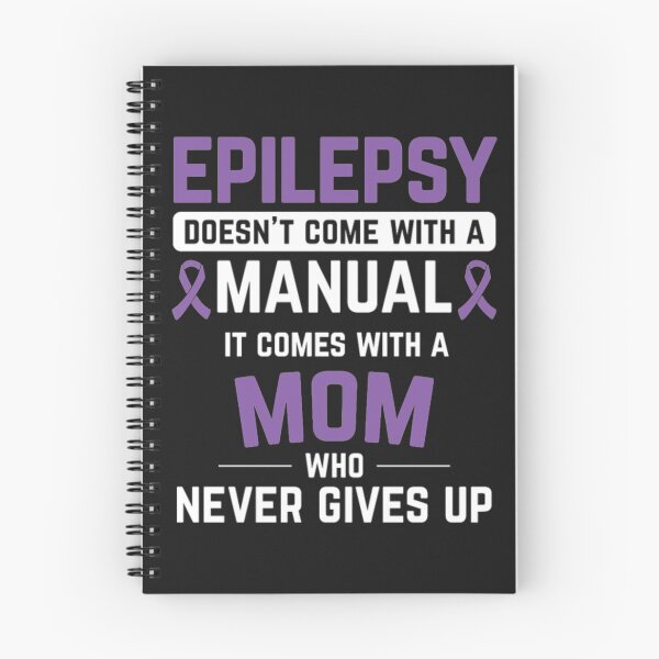 Item preview, Epilepsy Manual Mom Never Gives Up designed and sold by Clavitaps.