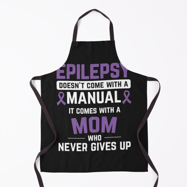 Item preview, Epilepsy Manual Mom Never Gives Up designed and sold by Clavitaps.