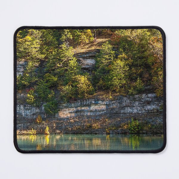 Item preview, Ozarks Autumn Cliff Painterly designed and sold by mljdwhite.