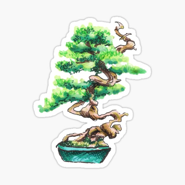 Bonsai Sticker