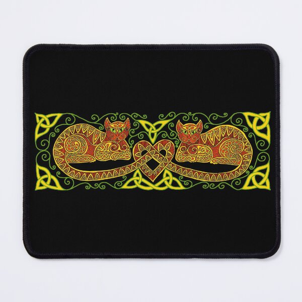 Item preview, Celtic Cats 16 designed and sold by ingridthecrafty.