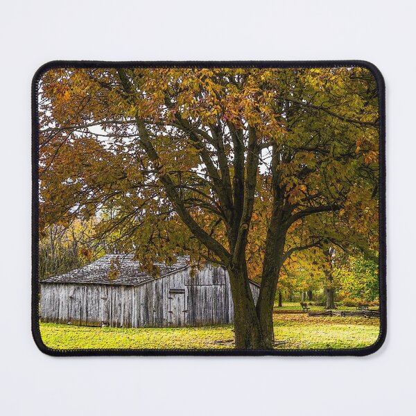 Item preview, Autumn Tree With Barn Painterly designed and sold by mljdwhite.