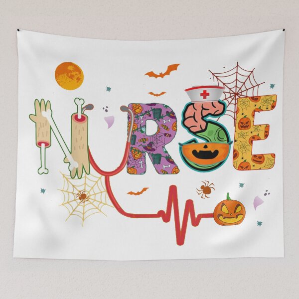 Item preview, Nurse Halloween Costume Stethoscope Heartbeat Pumpkin designed and sold by ghazalish.