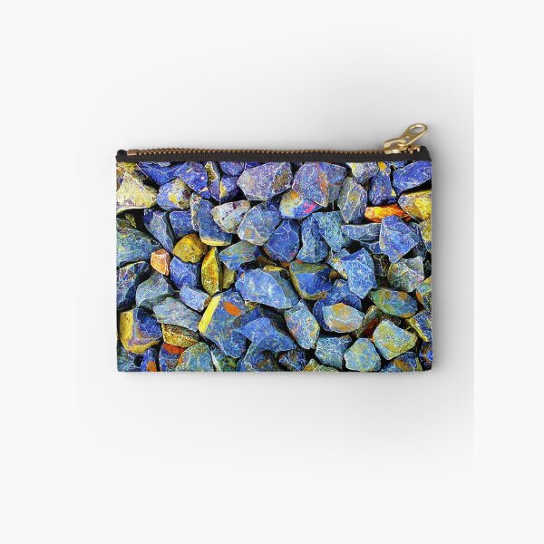 Item preview, Gray, Blue and Yellowed Stones Pattern designed and sold by CherryDamzel.