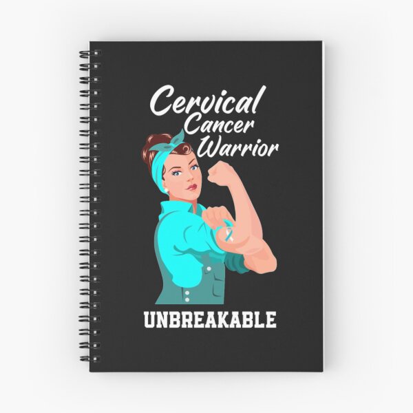 Item preview, Cervical Cancer Warrior Unbreakable designed and sold by Clavitaps.