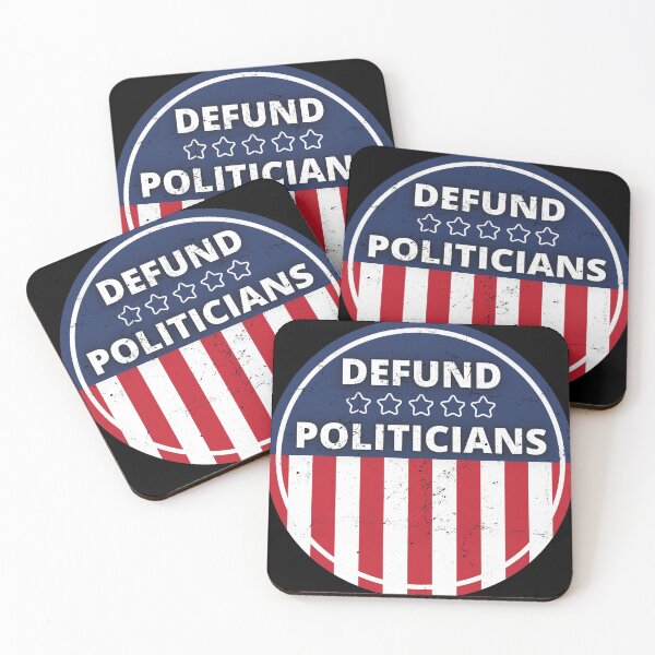Item preview, Defund Politicians - American Flag designed and sold by appareltolove.