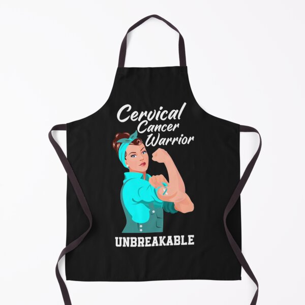 Item preview, Cervical Cancer Warrior Unbreakable designed and sold by Clavitaps.