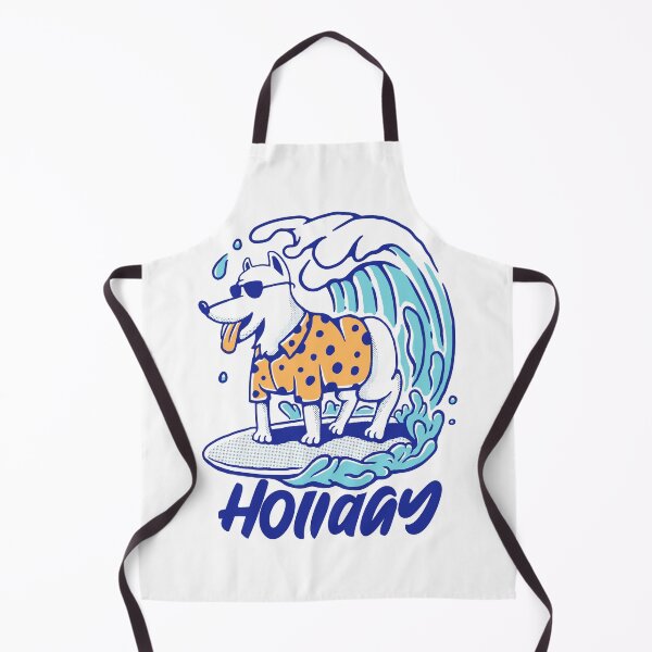 Artikelvorschau, Hund auf Surfbrett, Surfer Happy Dog entworfen und verkauft von PlusPlayStore.