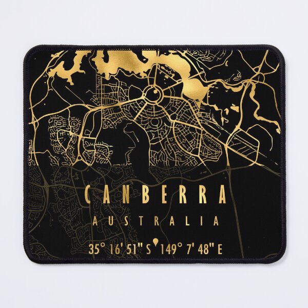 Item preview, CANBERRA MAP AUSTRALIA designed and sold by hatimelhag.