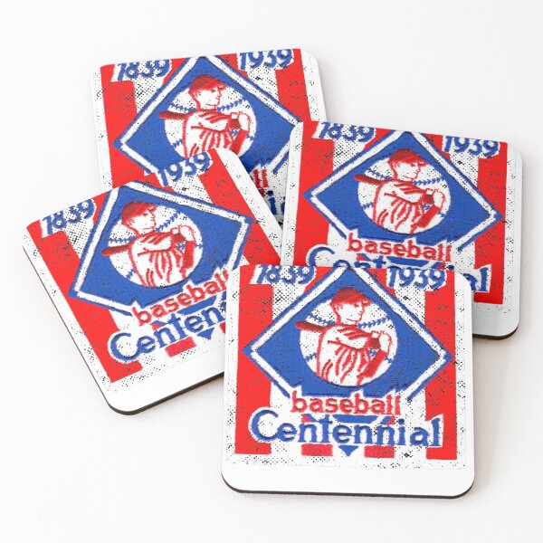 Item preview, THE BASEBALL CENTENNIAL SHIRT AND STICKER  designed and sold by GetonOver.