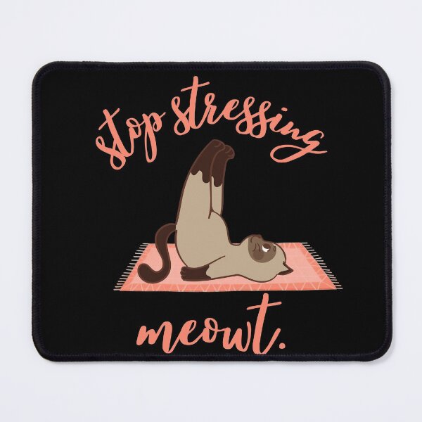 Item preview, Stop stressing meowt - funny cat meme meow design designed and sold by theslowdown.