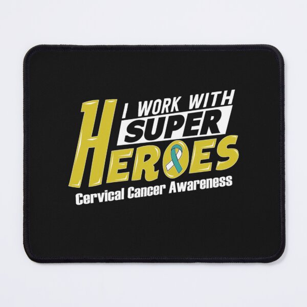 Item preview, Work With Heroes Cervical Cancer Warrior  designed and sold by Clavitaps.