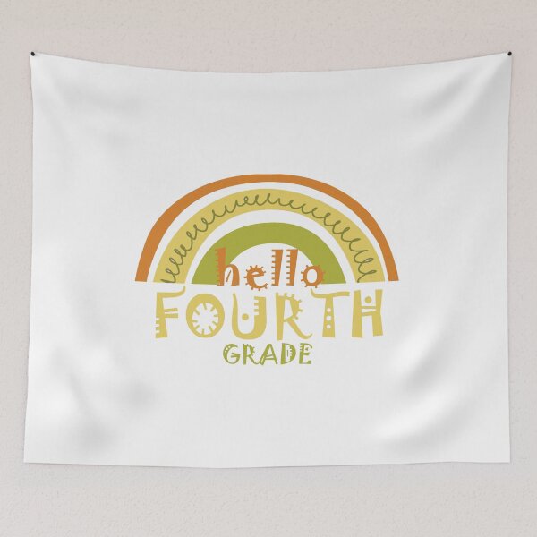 Item preview, hello fourth grade designed and sold by manardesign.
