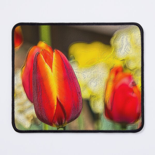Item preview, Textured Garden Of Tulips designed and sold by mljdwhite.