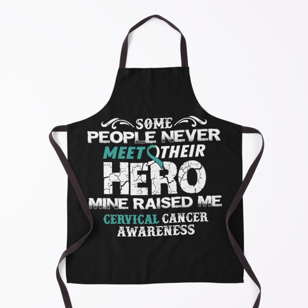 Item preview, Hero Mine Raised Cervical Cancer Warrior  designed and sold by Clavitaps.