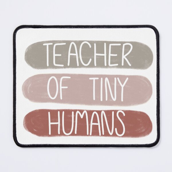 Item preview, Teacher of Tiny Humans sticker for teachers boho neutrals designed and sold by WildeandCo.