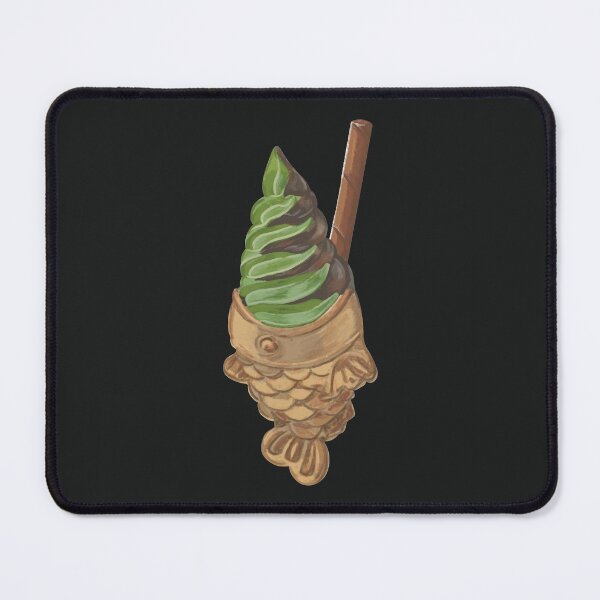 Item preview, Japanese Taiyaki Pancake With Matcha and Chocolate Ice Cream designed and sold by Alicia Chee.