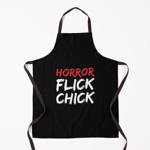 Item preview, Horror Flick Chick Halloween Scary Movies  designed and sold by DESIGNNOUR.