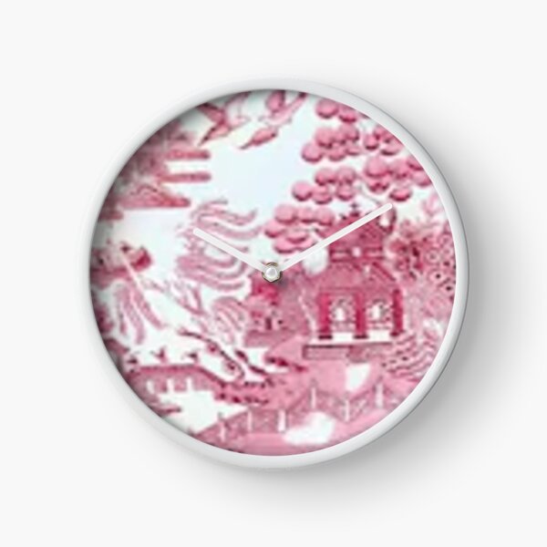 Item preview, red willow pattern pagoda designed and sold by nigejohn.
