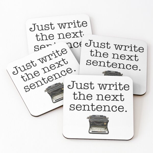 Item preview, Just Write the Next Sentence designed and sold by einspruch.