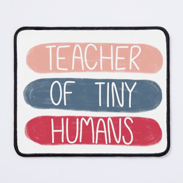 Item preview, Teacher of Tiny Humans sticker for teachers designed and sold by WildeandCo.