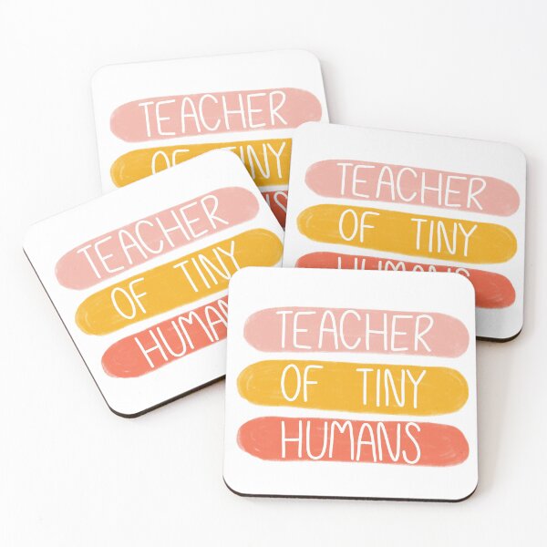 Artikelvorschau, Teacher of Tiny Humans Sticker für Lehrer entworfen und verkauft von WildeandCo.