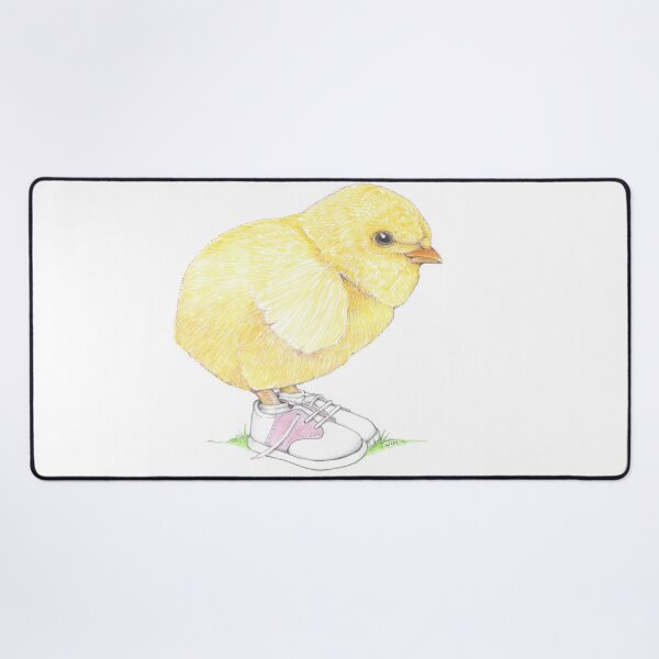 Item preview, Chick in baby saddle shoes designed and sold by JimsBirds.