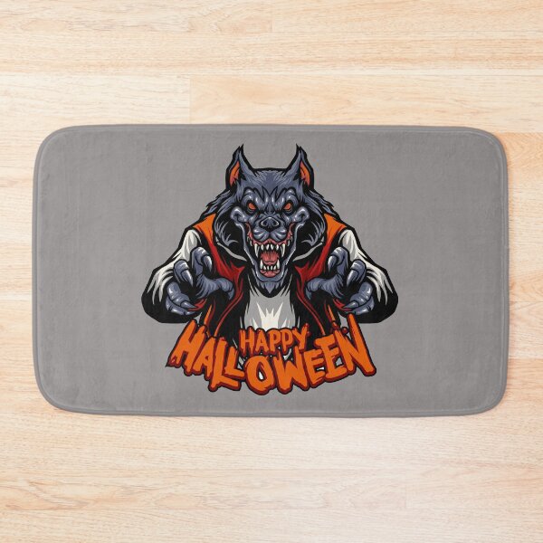 Item preview, Creepy Werewolf Happy Halloween designed and sold by SLAG-Creative.