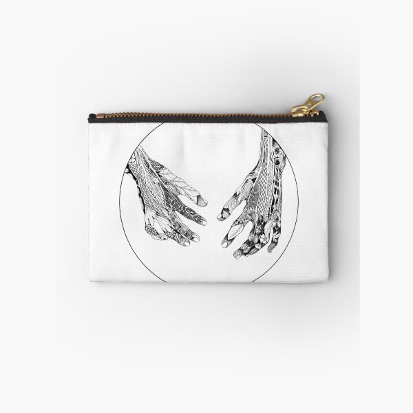 Item preview, Flying Ointment Herb Hands With Border designed and sold by Arianna Freitag.